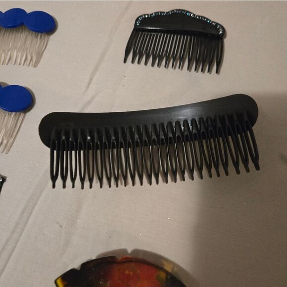 VTG Lot of 55 + Hair Clips,Barretes Made In France US, HK Hand Pained Rare - Picture 14 of 16